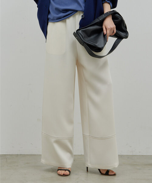【GALLARDA GALANTE】パンツ GALLARDAGALANTE パンツ ステッチドイージーパンツ レディース