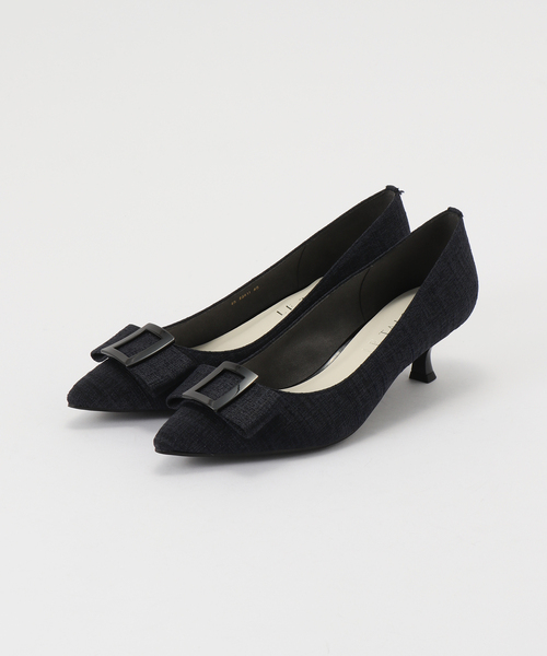 LE TALON パンプス 4.5cmバックルリボンパンプス : ZOZOTOWN