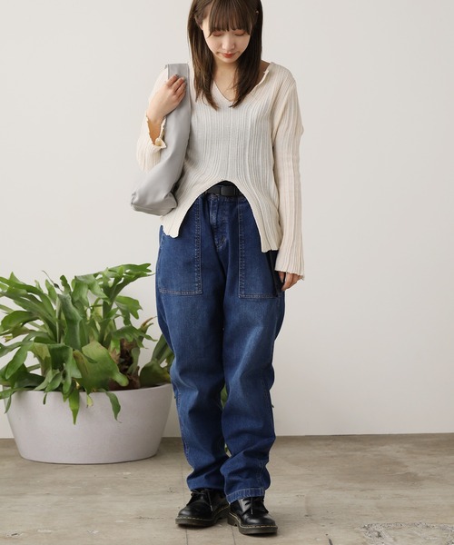 GRAMICCI（グラミチ） ジーンズ STRETCH DENIM LOOSE TAPERED RIDGE