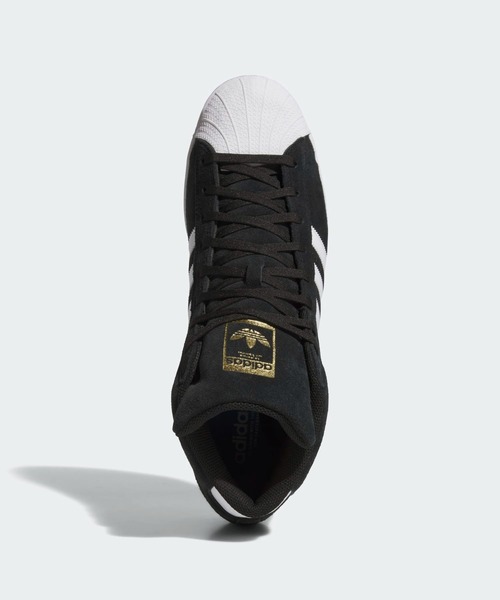 adidas PRO MODEL 28cm オールブラックスニーカー mid adidas スニーカー プロモデル ミッド / Pro Model Mid Trainer