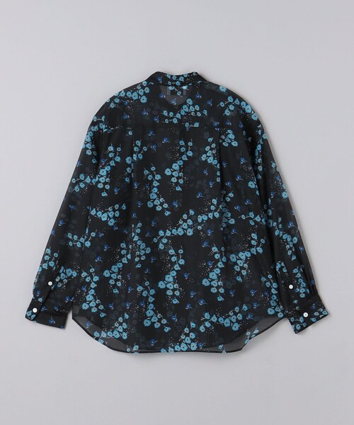 極美品　UNITED ARROWS オーガンジープリントシャツ　24ss 36 極美品 UNITED ARROWS オーガンジープリントシャツ 24ss 36