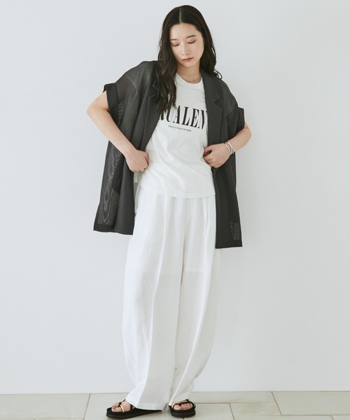 コート アウター 「累計販売数4000枚突破」メッシュフレンチスリーブジャケット レディースの画像