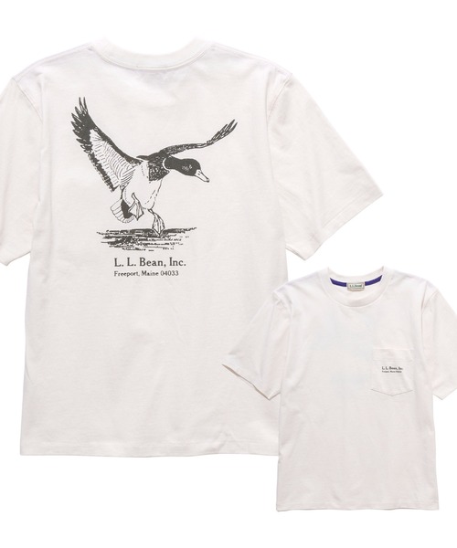 tシャツ 「JAPAN EDITION」モリル・ショートスリーブ・アニマル・グラフィック・ティ レディース L.L.Bean tシャツ 「JAPAN EDITION」モリル・ショートスリーブ
