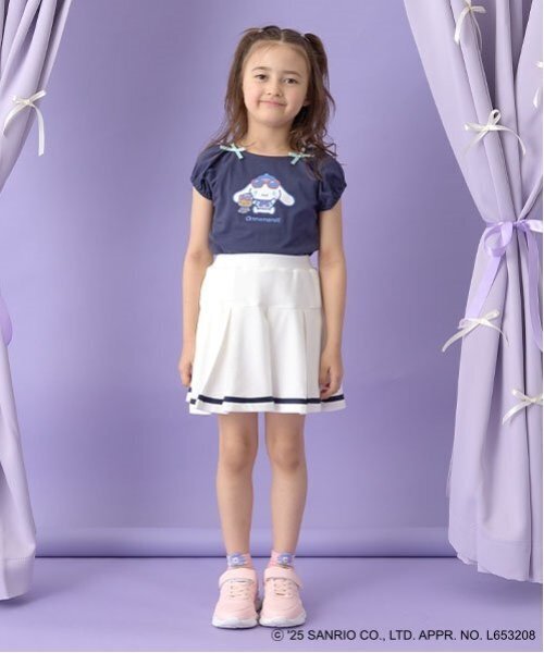 スカート プリーツスカート(インナーパンツ付き)「子供服」「キッズ