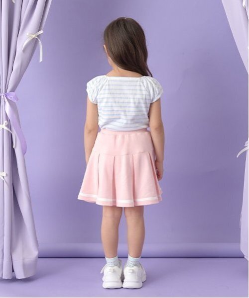 スカート プリーツスカート(インナーパンツ付き)「子供服」「キッズ