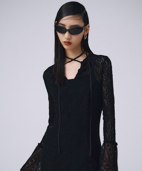 セール】COCOON TAFTA DRESS/コクーンタフタドレス（ワンピース
