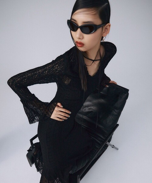 JOSE MOON ドレス 「JOSEMOON/ジョゼムーン」BELLSLEEVE LACE