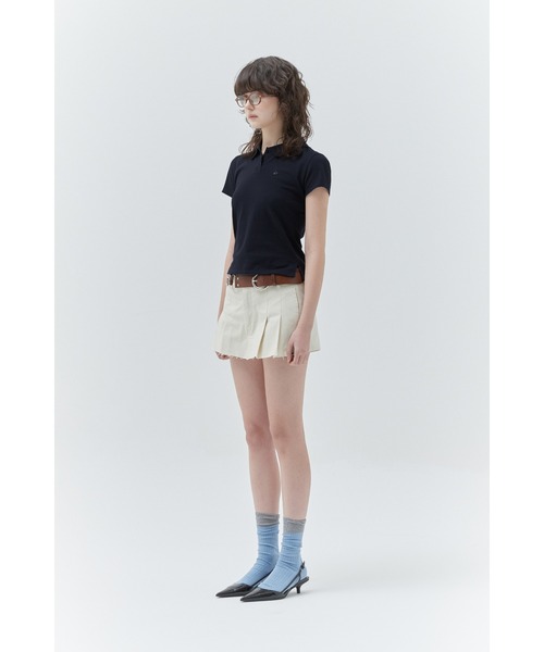ポロシャツ ポロ KIRSH PLAIN SLIM FIT PIQUE T-SHIRT キルシー プレーン スリムフィット ピケ Ｔシャツ レディース KIRSH PLAIN SLIM FIT PIQUE T-SHIRT キルシー プレーン スリム