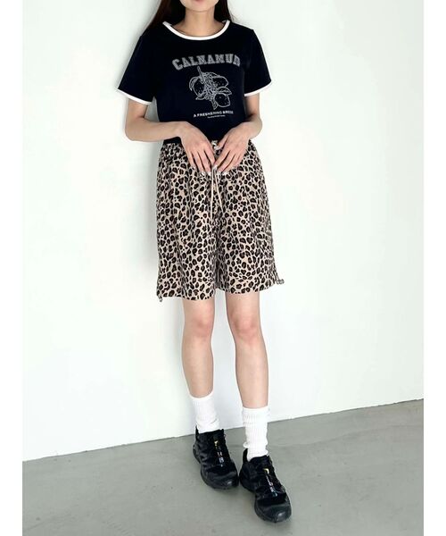 魅了 CALNAMUR パンツ EASY HALF PT/イージーハーフパンツ レディース パンツ