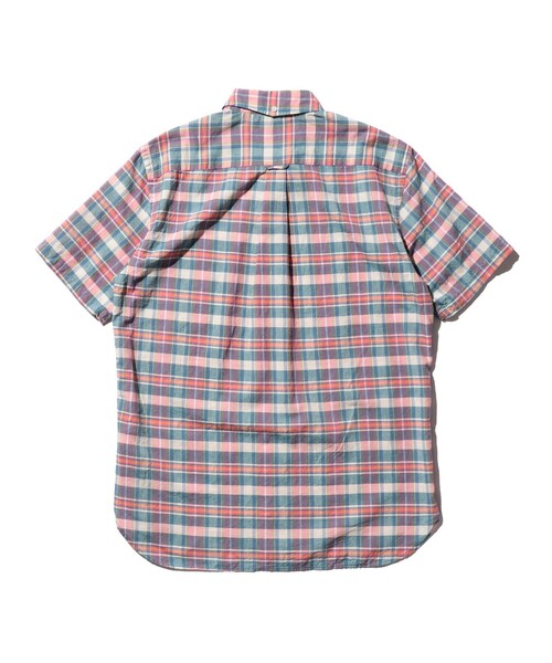 【未使用 タグ付き】BEAMS PLUS B.D. MADRAS 赤系 S 38010099139_D_12.jpg