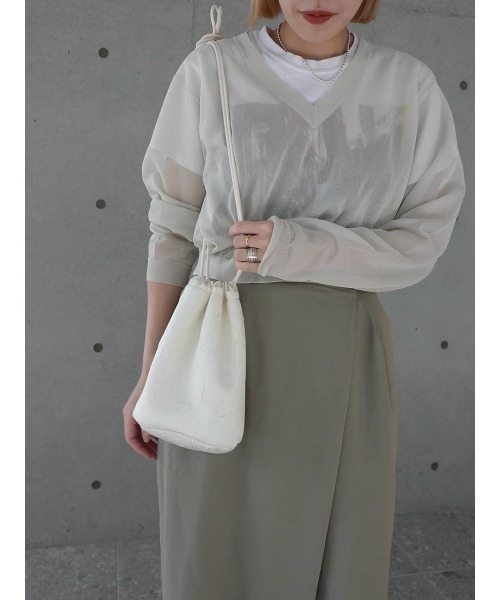 MANOF（マノフ） ショルダーバッグ バッグ WASHER POUCH レディース 