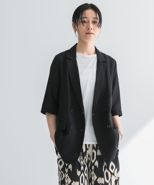 URBAN RESEARCH コート アウター 「イージーケア」シアー