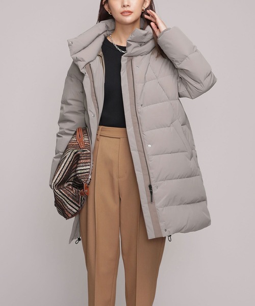 【nano universe × nishikawa】ダウンコート♪ NANO universe（ナノ・ユニバース） ダウンコート「NISHIKAWAコラボ