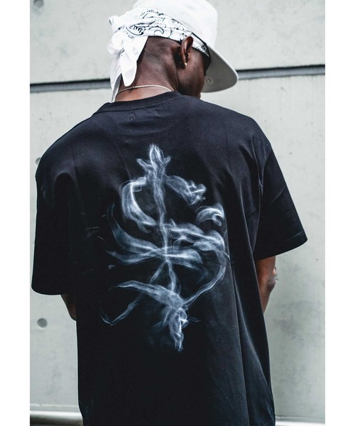 トップス SUPPLIER Smoke Cross Tee / Black SUPPLIER tシャツ Tシャツ｜Smoke Cross Tee｜SUPPLIER メンズ