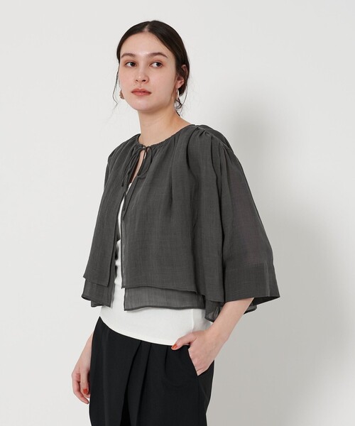 UNITED ARROWSレディースシャツ BEAUTY＆YOUTH UNITED ARROWS ブラウス シャツ フロントリボン