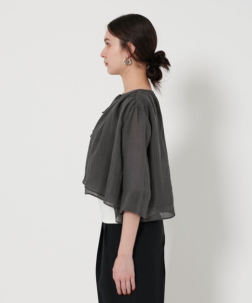 BEAUTY＆YOUTH UNITED ARROWS ブラウス シャツ フロントリボン
