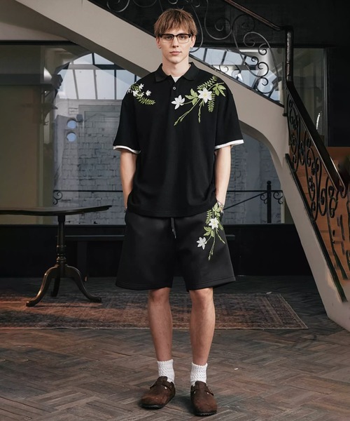HARSH AND CRUEL ハーフパンツ ロゴ 大人気 スウェット ショーツ HARSH AND CRUEL ハーフパンツ ロゴ 大人気 スウェット ショーツ
