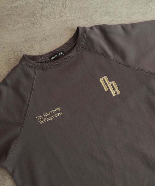 AO⚪無言申請可さま専用 NOMBRE IMPAIR（ノンブルアンペール） tシャツ ミニ裏毛 NR刺繍5分袖P