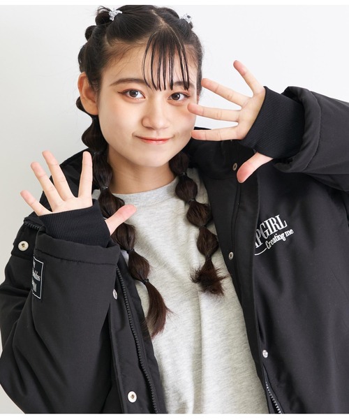 「ANAP GiRL」 「KIDS」ブルゾン M アイボリー キッズ_画像5