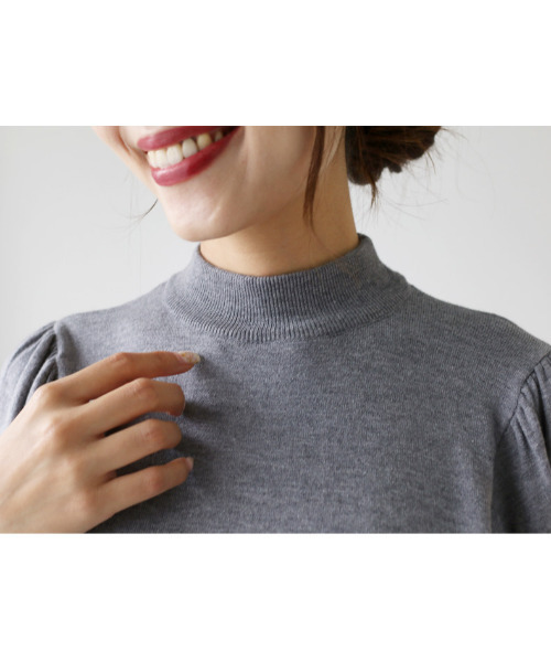 「Ehre style」 「Deux Amour」長袖ニット FREE グレー レディース_画像7