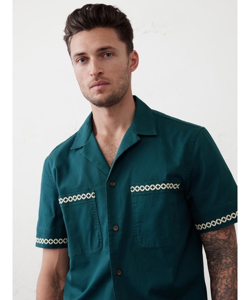 BANANA REPUBLIC ベロアシャツ MブラックVINTAGE 楽天市場】先染め 90s バナナリパブリック ブラック デニム 長袖