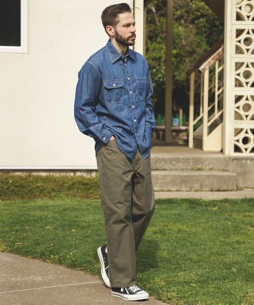 MR.OLIVE（ミスターオリーブ） チノパン GERMAN DUCK / WASHED WIDE