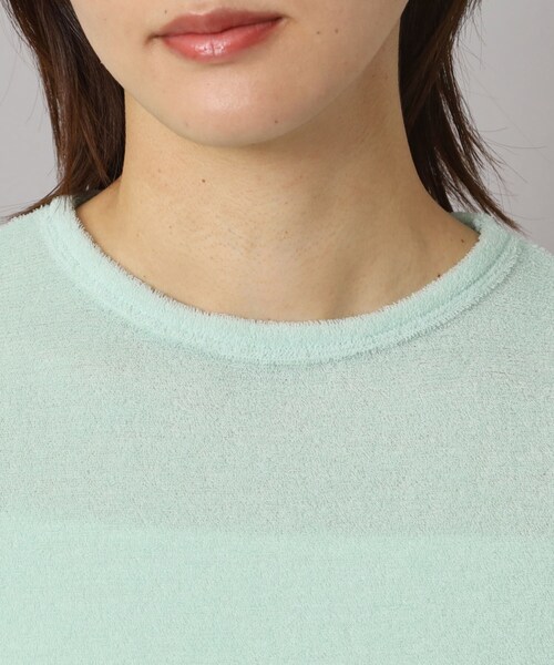 AURALEE/オーラリー WASHABLE WOOL PILE TEE AURALEE(WOMENS) / WASHABLE WOOL PILE TEE | Burnish