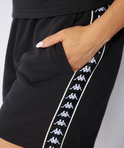 Kappa パンツ スウェットショートパンツ レディース : ZOZOTOWN