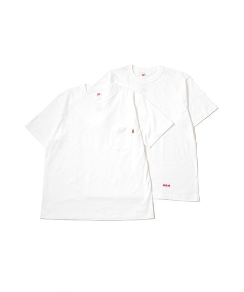 Hanes x HRM エクスクルーシブ 2パック Tシャツ 新品未使用品! HOLLYWOOD RANCH MARKET tシャツ Hanes x HRM エクスクルーシブ