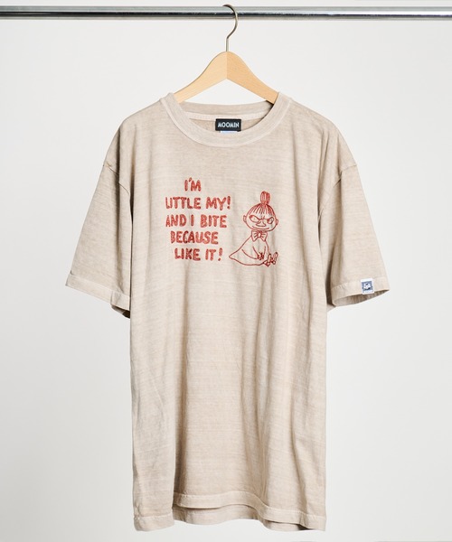 tシャツ 「 MOOMIN / ムーミン 」 ピグメント刺繍Tシャツ　WNI レディース メンズ MOOMIN tシャツ 「 / ムーミン 」 ピグメント刺繍Tシャツ WNI