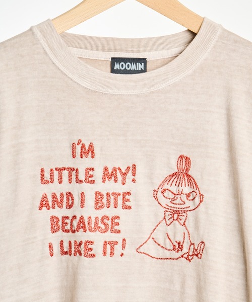 tシャツ 「 MOOMIN / ムーミン 」 ピグメント刺繍Tシャツ　WNI レディース メンズ MOOMIN tシャツ 「 / ムーミン 」 ピグメント刺繍Tシャツ WNI