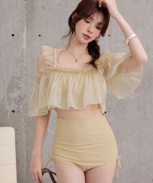 TeddyShop（テディショップ） 水着 レディース水着 オフショル風