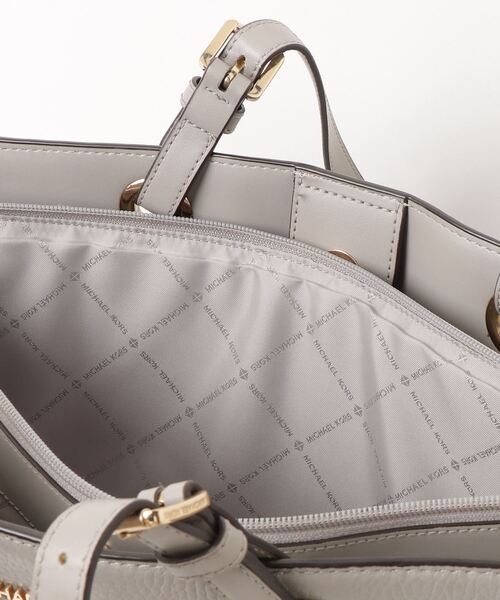 MICHAEL KORS ライトグレー トートバッグ 新品 マイケルコース トートバッグ グレー - メルカリ