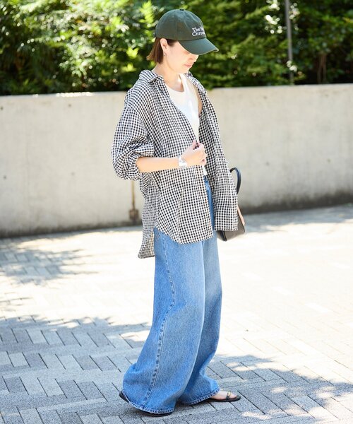 IENA 長袖シャツ ホワイト イエナ イエナ IENA Maison IENA ロングシャツ （ホワイト