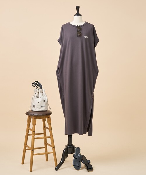 e◡̈⃝︎eです　新品 americana ワンピ アメリカーナ AMERICANA [アメリカーナ] ''ナイロン ベンチレーション
