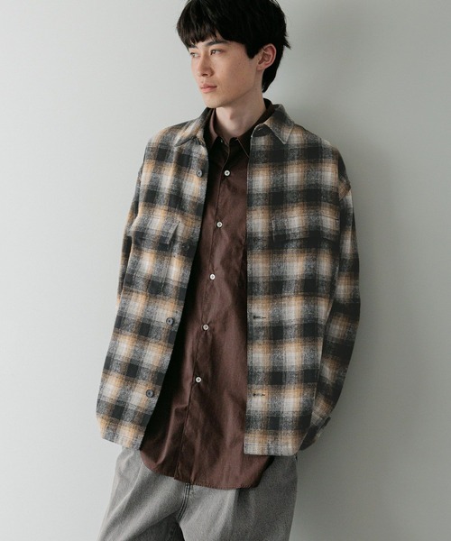 LOWRYS FARM（ローリーズファーム） シャツ 「LFM(U)」シャギー