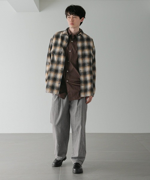 LOWRYS FARM（ローリーズファーム） シャツ 「LFM(U)」シャギー