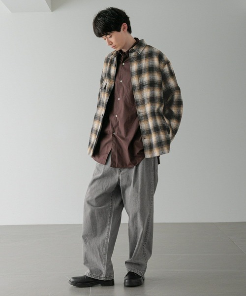 LOWRYS FARM（ローリーズファーム） シャツ 「LFM(U)」シャギー