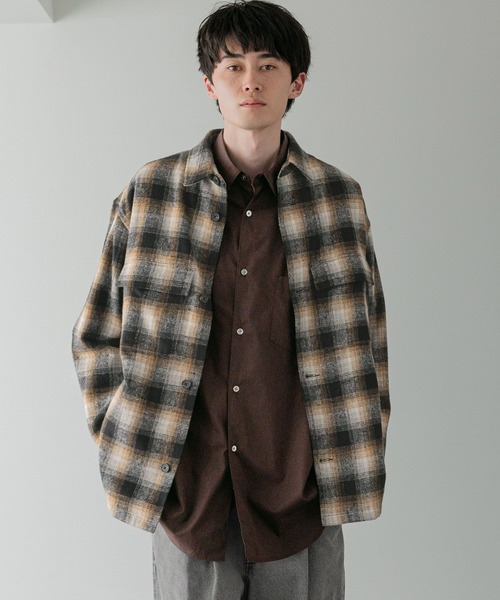 k*c様 メウチ オリジナル 【ローリー・ジョン シリーズ】LJ-2P LOWRYS FARM（ローリーズファーム） シャツ 「LFM(U)」シャギー