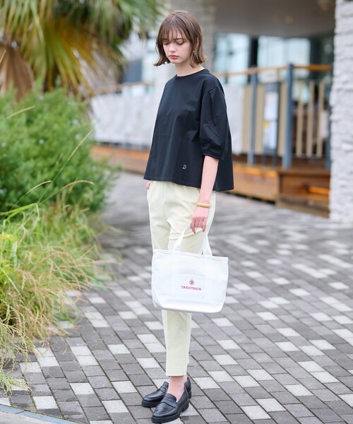 「DRESSTERIOR」 7分袖カットソー 38 ブラック レディース