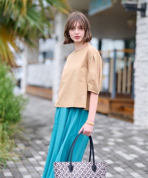 「DRESSTERIOR」 7分袖カットソー 38 ブラック レディース