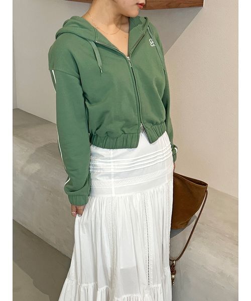 SNIDEL パーカー 「WEB限定カラーあり」UVカットフーディ