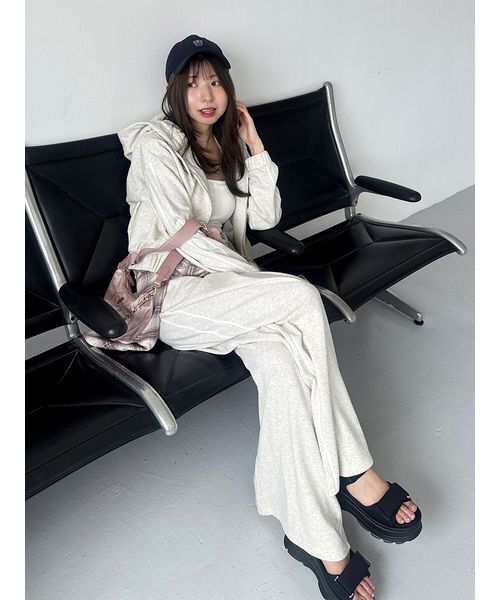 パーカー 「WEB限定カラーあり」UVカットフーディパーカー レディース SNIDEL パーカー 「WEB限定カラーあり」UVカットフーディ