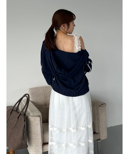 SNIDEL パーカー 「WEB限定カラーあり」UVカットフーディ