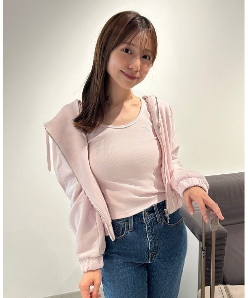SNIDEL パーカー 「WEB限定カラーあり」UVカットフーディ
