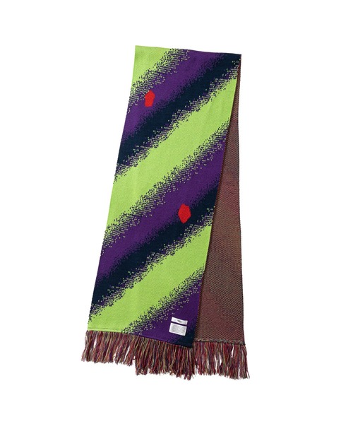 マフラー 杉野ギーノス Bold striped Scarf メンズ レディース