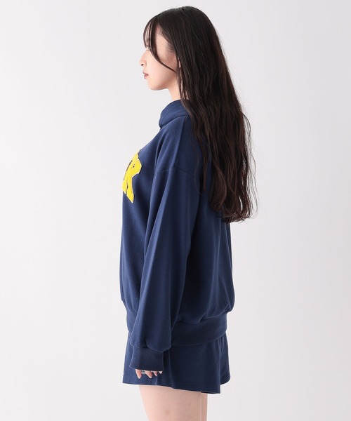 repipi armario（レピピアルマリオ） セットアップ ワッペンフーディ