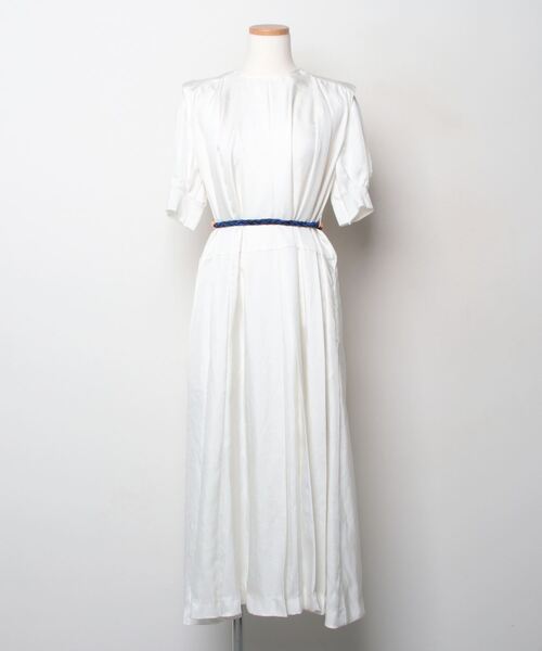 TOGA PULLA トーガプルラ 総柄 半袖 シャツワンピース TOGA PULLA