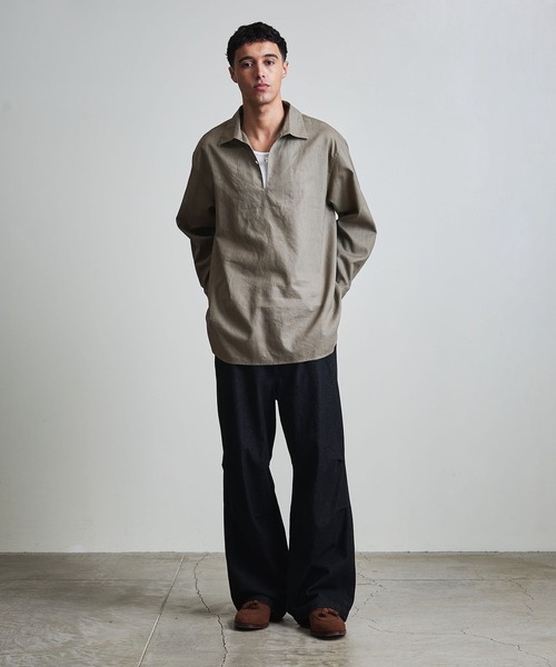BEAUTY&YOUTH メンズ サイズM シャツ info. BEAUTY＆YOUTH マルチサイズ シャツ 「マルチサイズ