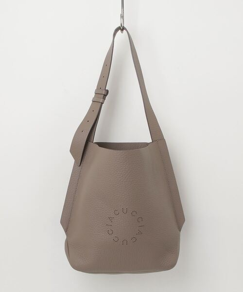 IACUCCI（イアクッチ） GUSCIO ワンハンドルトートバッグ - ブラウン